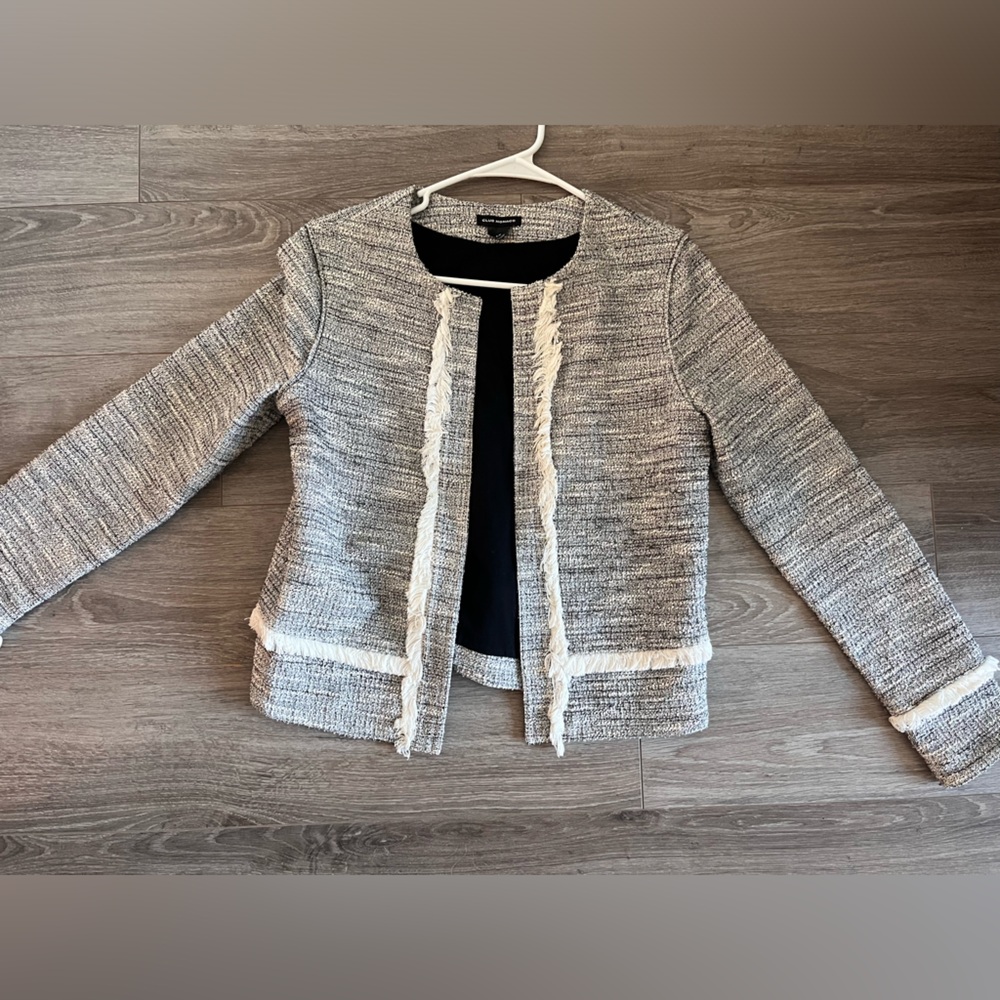 Club Monaco soft sweater blazer